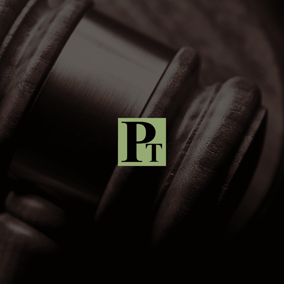 Pestalozzi Trust logo with courtroom gavel in the background.